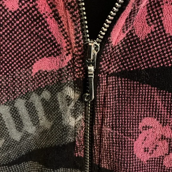 Juicy Couture Black Hoodie with Pink Logo - Picture 5 of 6
